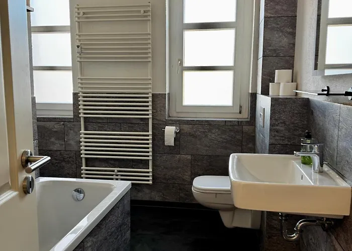 アパート Premium Residenz Sonne - 3 Fuer Teams & Gaeste, Parkplatz, Wlan