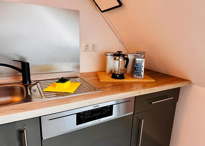 アパート Premium Residenz Sonne - 3 Fuer Teams & Gaeste, Parkplatz, Wlan *