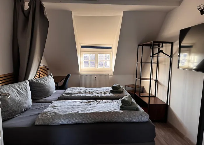 アパート Premium Residenz Sonne - 3 Fuer Teams & Gaeste, Parkplatz, Wlan メルゼブルク